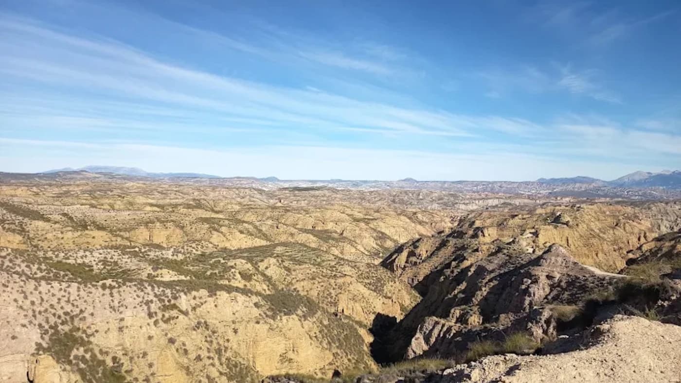Badlands del Geoparque de Granada - Guadix
